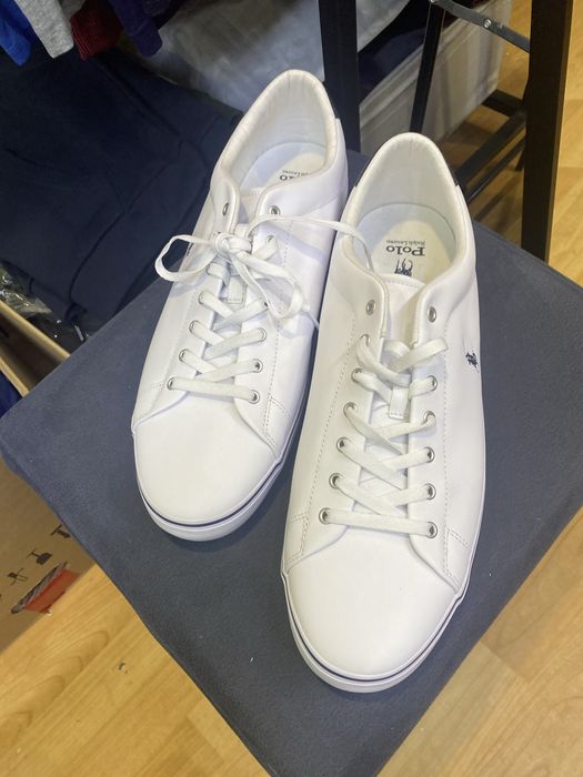 Мужские кожаные кеды