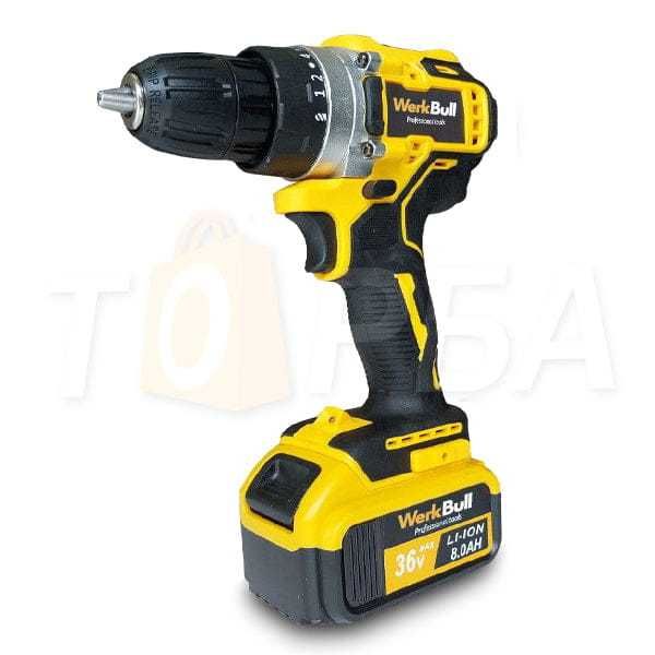 Немски Ударен Винтоверт Безчетков Ъглошлайф 36V 8Ah ПОДАРЪК трион