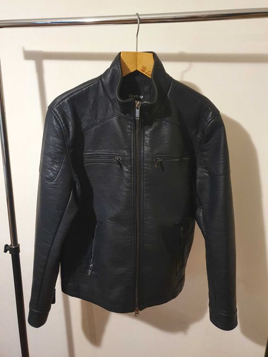 Geac Jacheta barbati  Firetrap marimea L piele ecologica