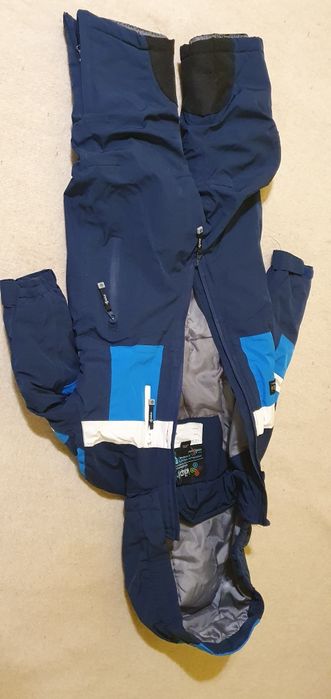 Salopeta combinezon copii pentru ski si snowboard Kilpi Pontino Albastru marimea 86/2XS