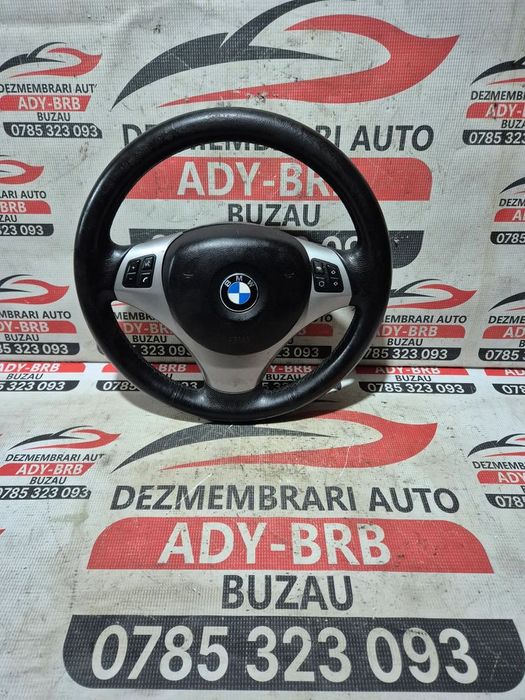 volan in 3 spite bmw seria 1 e87 cu comenzi sport