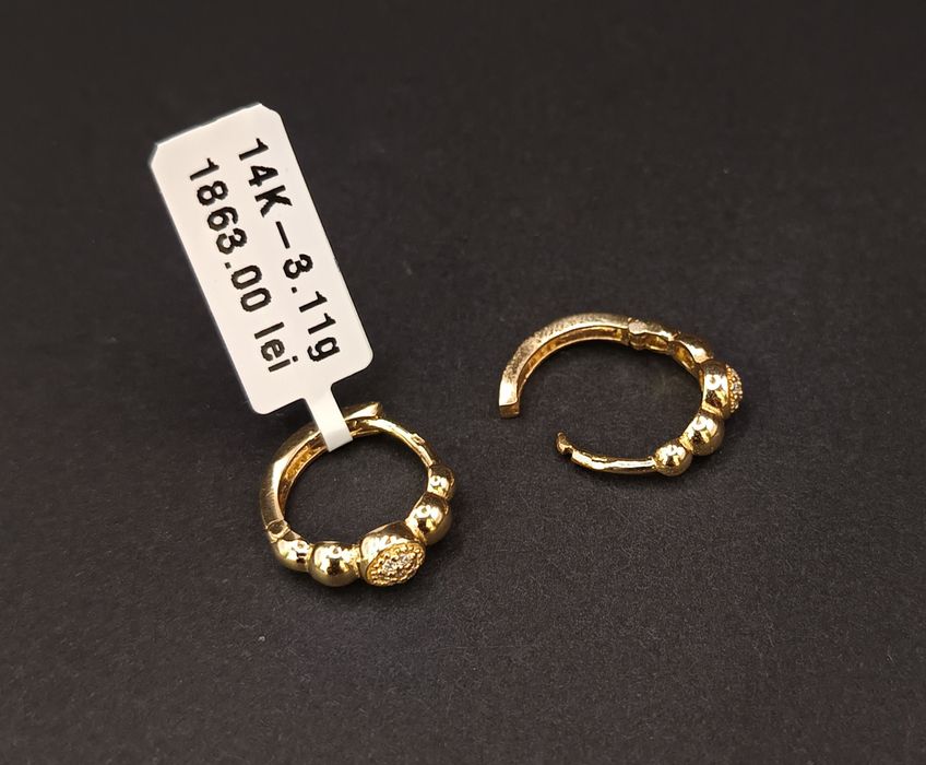 Cercei Aur 14K 3,11 gr