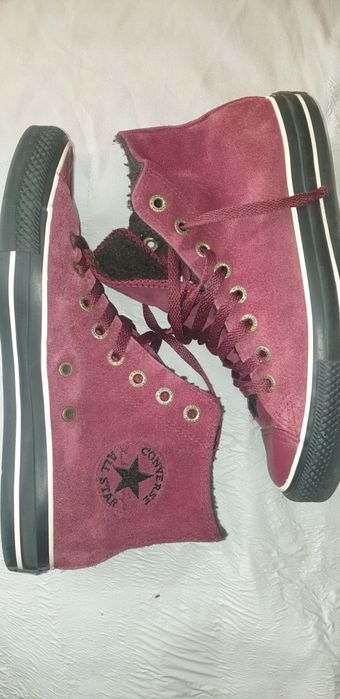 Teniși converse all Star măsura 40 jumate  piele întoarsă