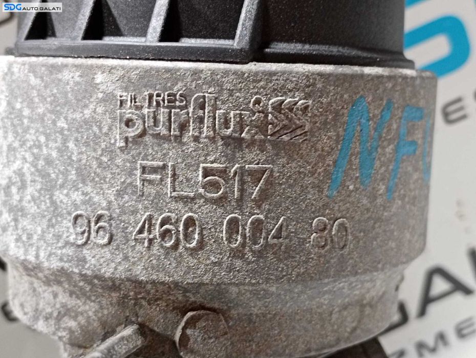 Termoflot cu Carcasa Suport Filtru Ulei Citroen Xsara 1.6 B NFU 1997 - 2006 Cod 9646000480 [M5327]