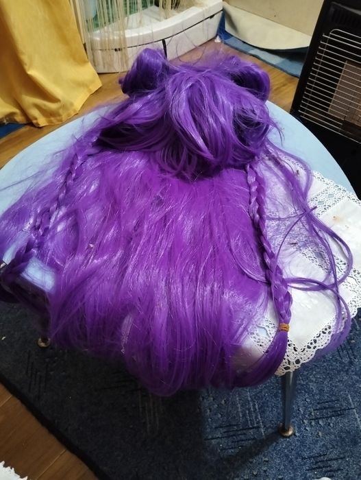 Perucă violet măsura M L