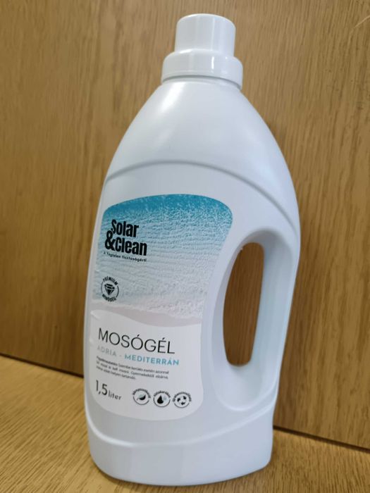 gama de Detergent lichid gel Solar & Clean - productie Ungaria - calitate Premium Detergent Gel concentrat pentru rufe,