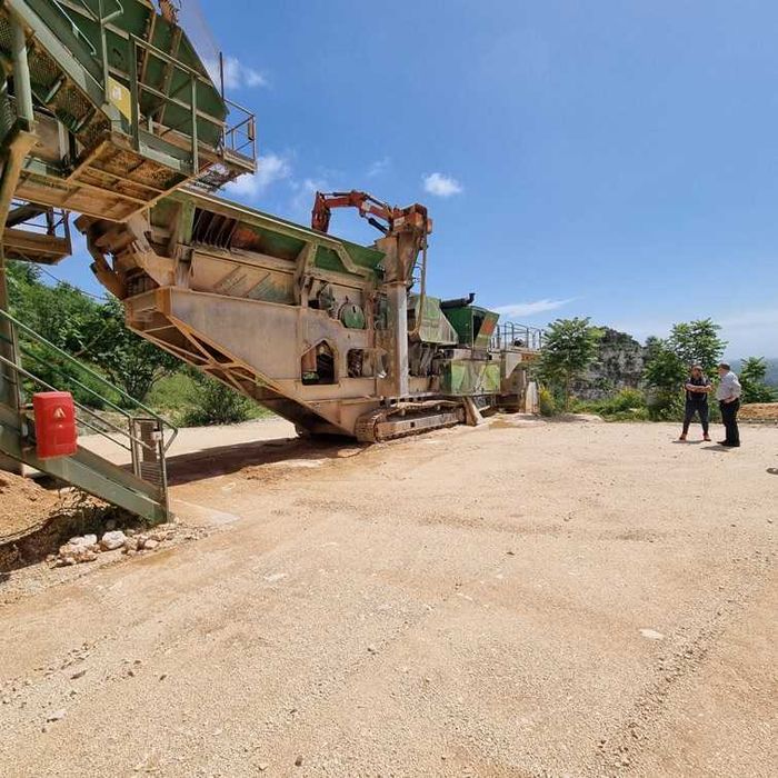 Concasor mobil marca SBM