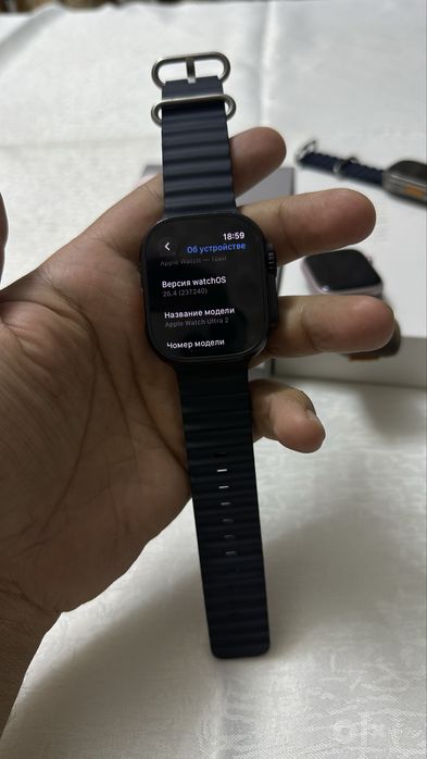 Apple watch ultra 2 Seria Black  Batarekasi 95%