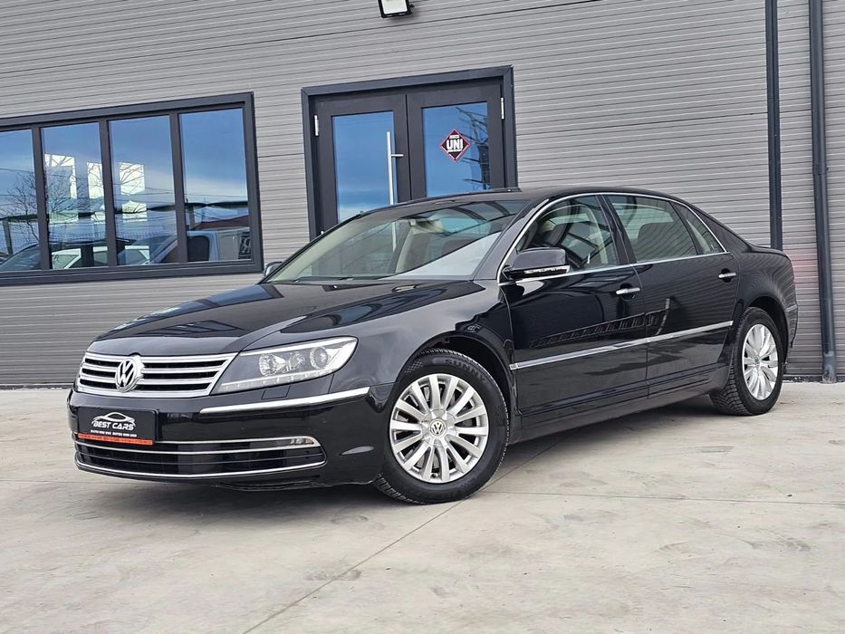 Volkswagen Phaeton Versiunea Lunga / 4x4 / Trapa / Piele / clima pe 4 zone