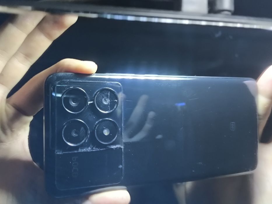 poco X6 pro 5G 12+12 512GB 2-qul pubg 120 fps 110 dan pastga tushmedi