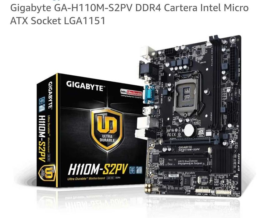 Kit i7 6700k + Gigabyte GA-H110M-S2PV