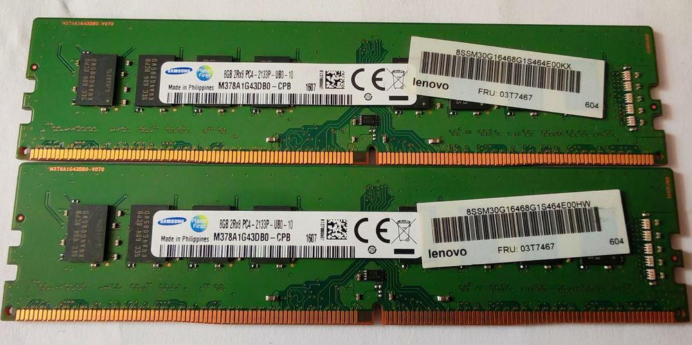 Memorie RAM PC DDR4 16GB 2 x 8GB 2133MHz Samsung