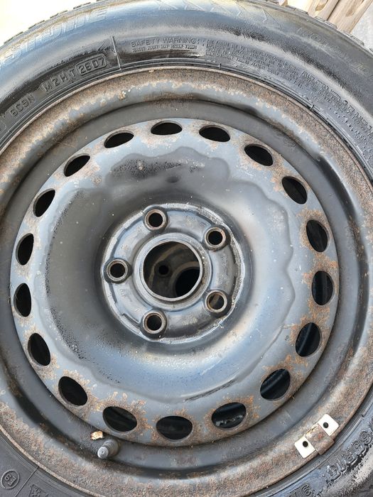 Джанти  с  гуми 4мм грайфер