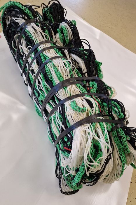 Plase / plasa pentru porți de fotbal 7.5 x 2.5 x 2.5