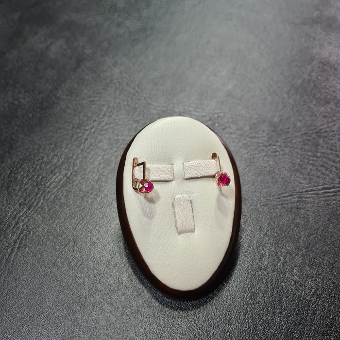 Серьги Золотые Розочка СССР