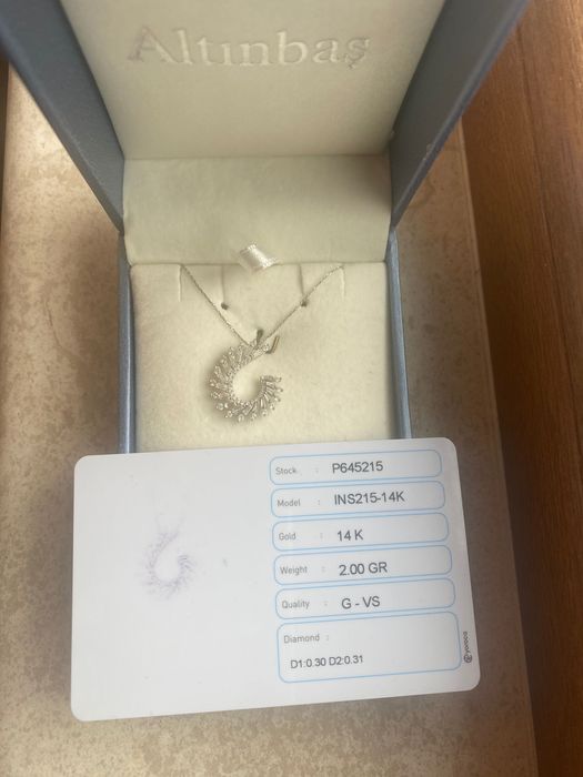 Колие с брилянти и диаманти