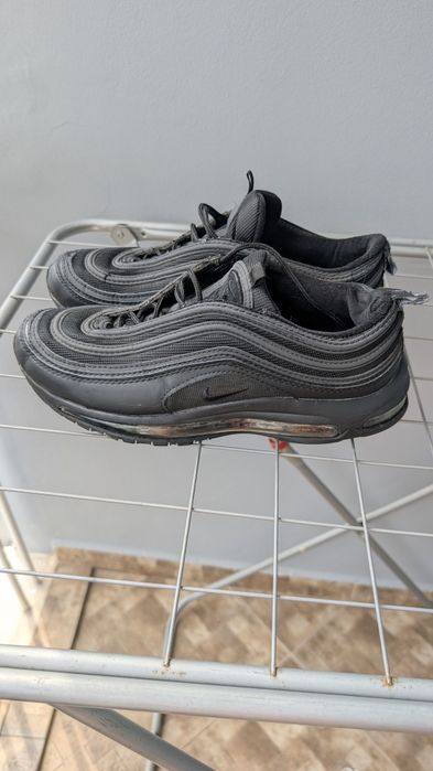 Nike air max 97 triple black и кецове Nike flystepper