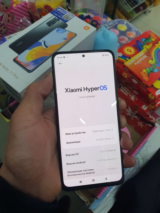 Redmi note 11 Pro 128Gb sotiladi