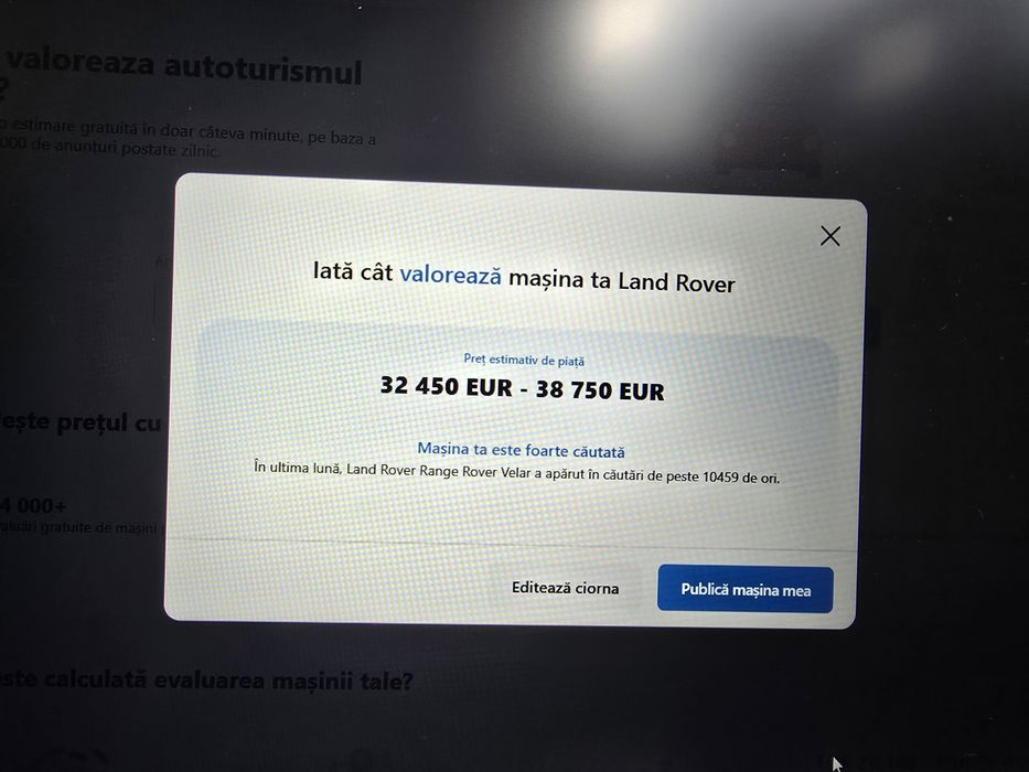 Land Rover Range Rover Velar D300 SE/300 CP. R-Dynamic.