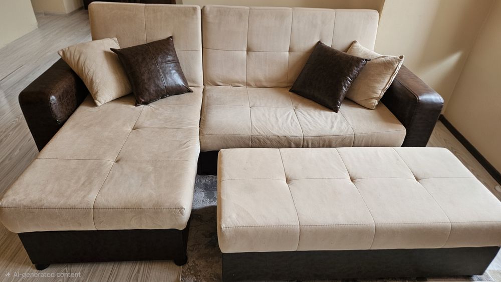 Диван и табуретка