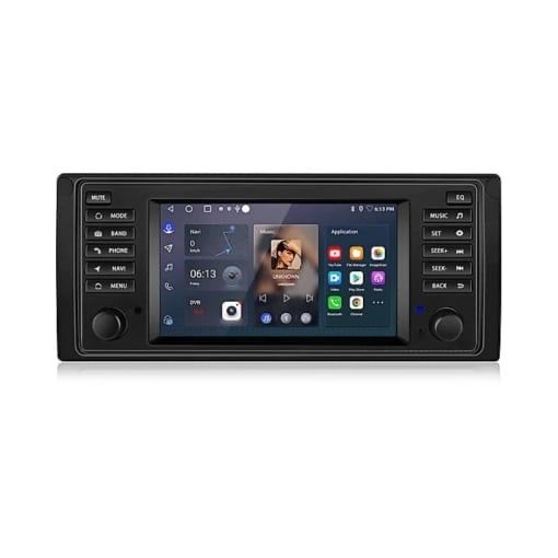 Navigatie Android BMW E39 / E53 Carplay Android Auto , Youtube