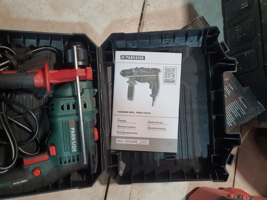 PARKSIDE® 1-скоростна ударна бормашина »PSBM 750 B3
