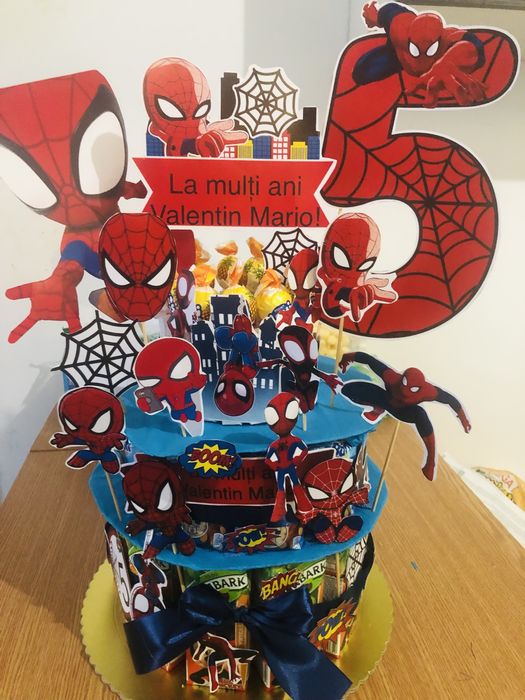 Tort din dulciuri ambalate, grese,gradinite,scoli