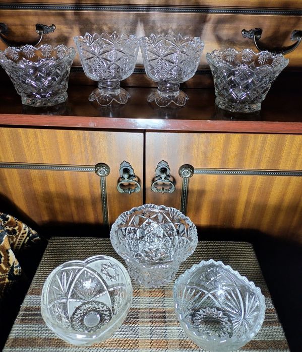 Хрустальная посуда.