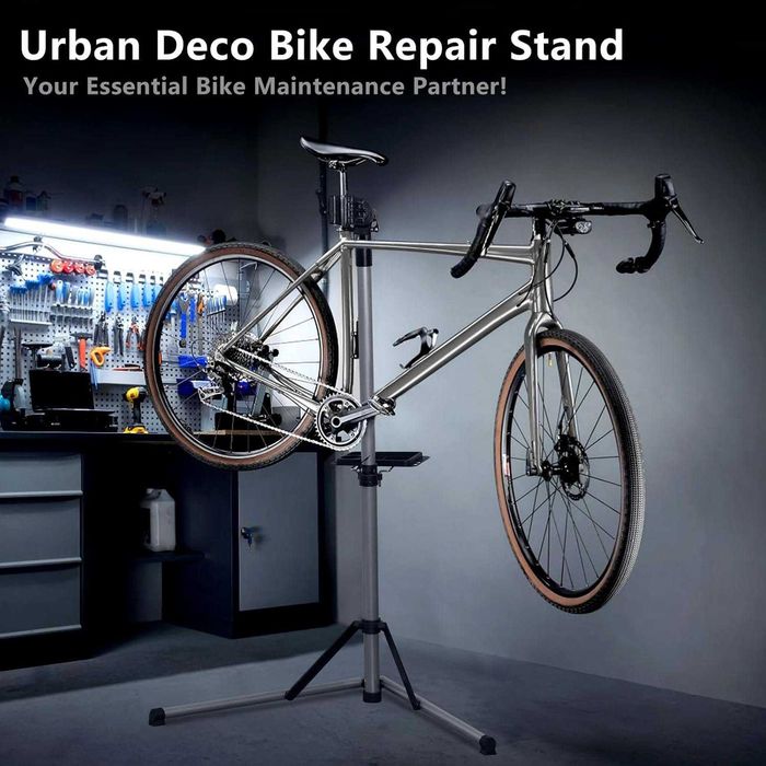 Urban Deco Алуминиева стойка за велосипеди за поддръжка, товароносимост 27кг