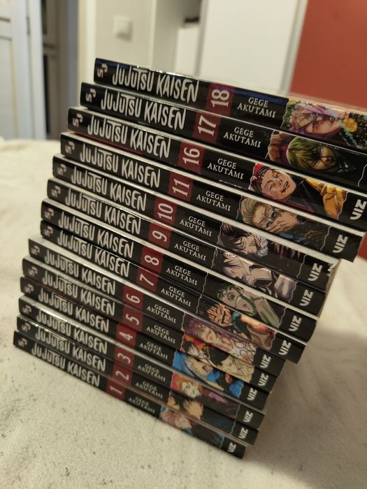 Jujutsu Kaisen cărți 1-11 și 16