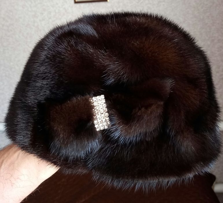 Норковый берет. Состояние нового!