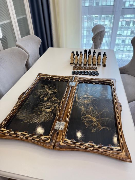 Продам набор нарды и шахматы