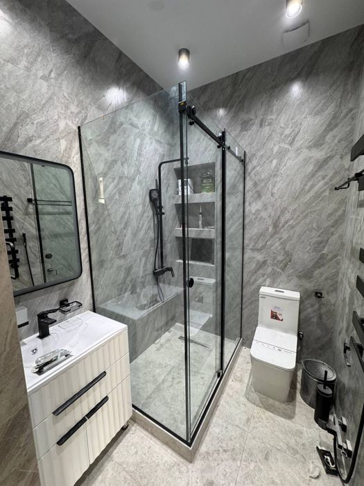 Душевая кабина Стеклянные Душевы Душга ойна калёний 10 мм 6 мм профили