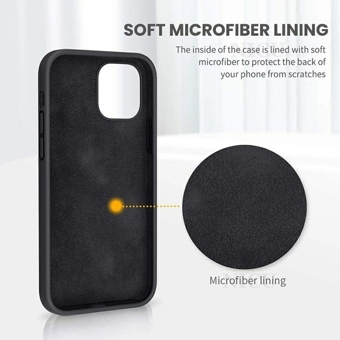 Матов Силиконов Кейс за Apple iPhone 15 14 Pro/ 13 Pro Max 12 Mini 11