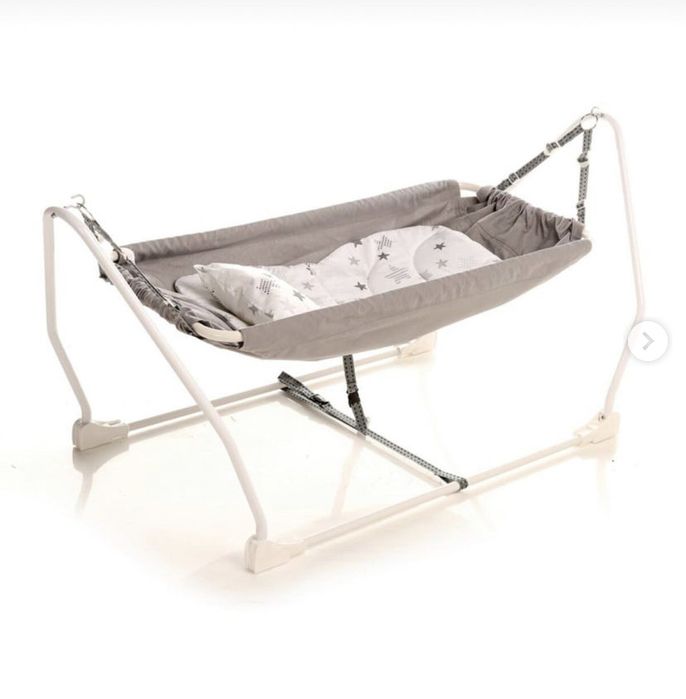 Складной детский гамак (серый)