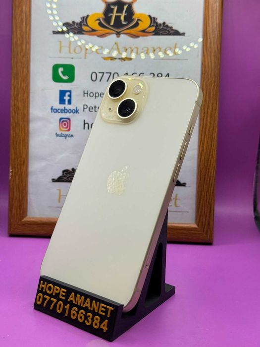Hope Amanet P2- IPHONE 15/ 128GB/ 100% BAT
