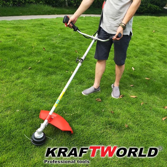 Бензинов Тример за Трева KraftWorld 9 ПОДАРЪКА