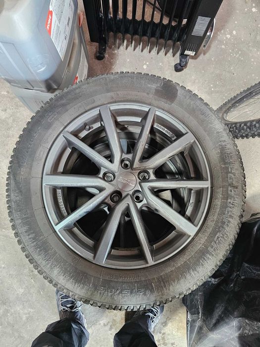 jante + cauciucuri iarna bfgoodrich 215/65/R17 (kodiaq,Q5.tarraco,etc)