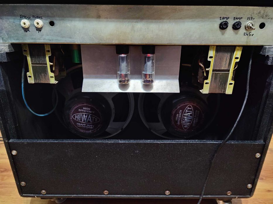 Amplificator chitara Hiwatt SA212, Full lampi, raritate