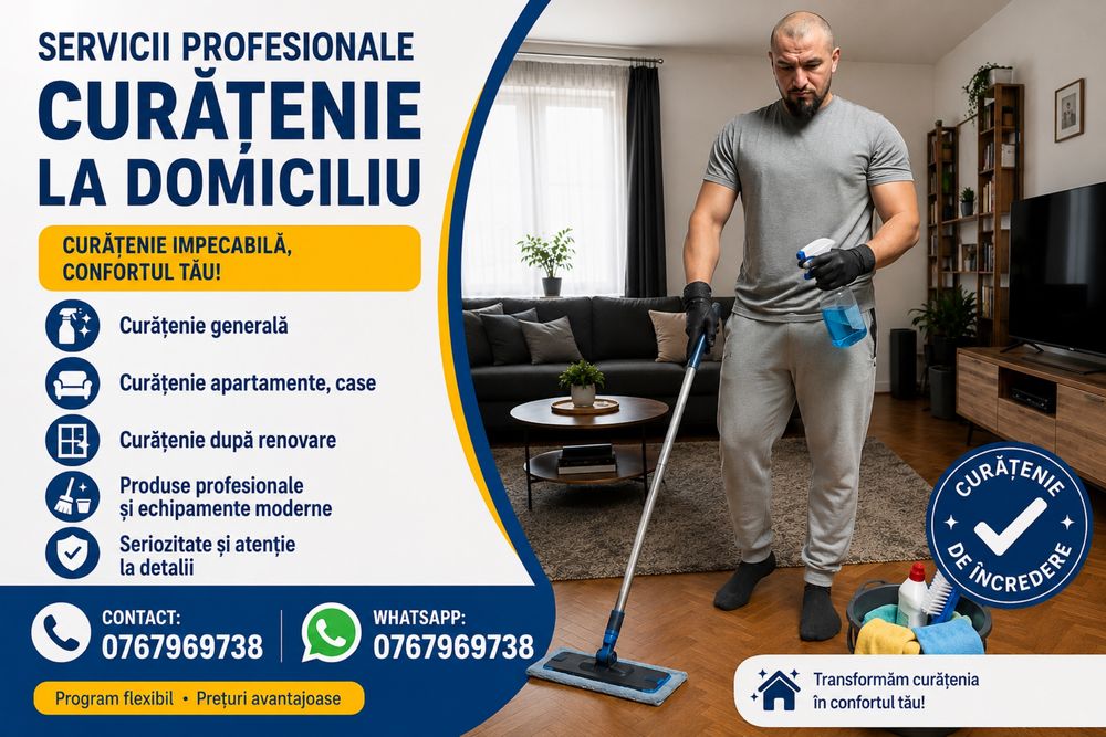 Curatenie domiciliu