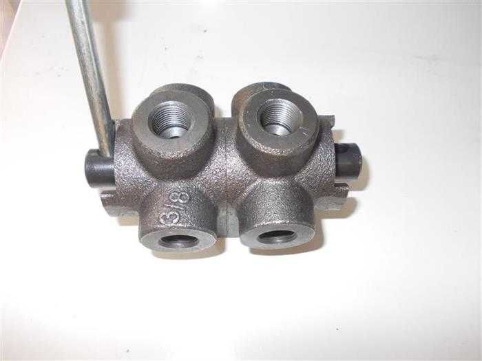 Deviator de flux hidraulic 3/8" 12 Vdc