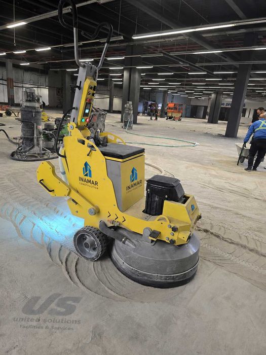 Slefuire si polishare beton buciardare pregatire suport