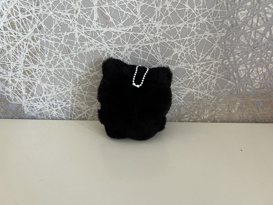 Плюшевый кот брелок