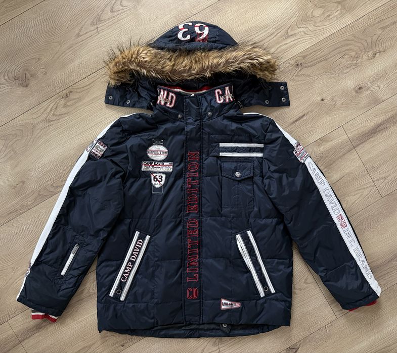 Geaca CAMP DAVID Puffer Puf Rata Pene Barbati | Marime L