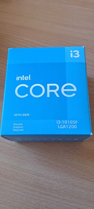 Процесор Intel Core i3-10105F LGA1200 BOX