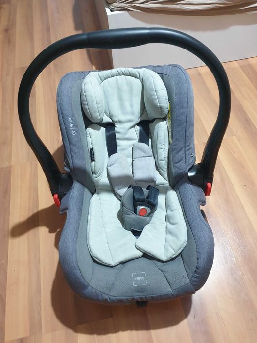 Детска количка Espiro NEXT Manhattan 2in1 сива + кошница и аксесоари