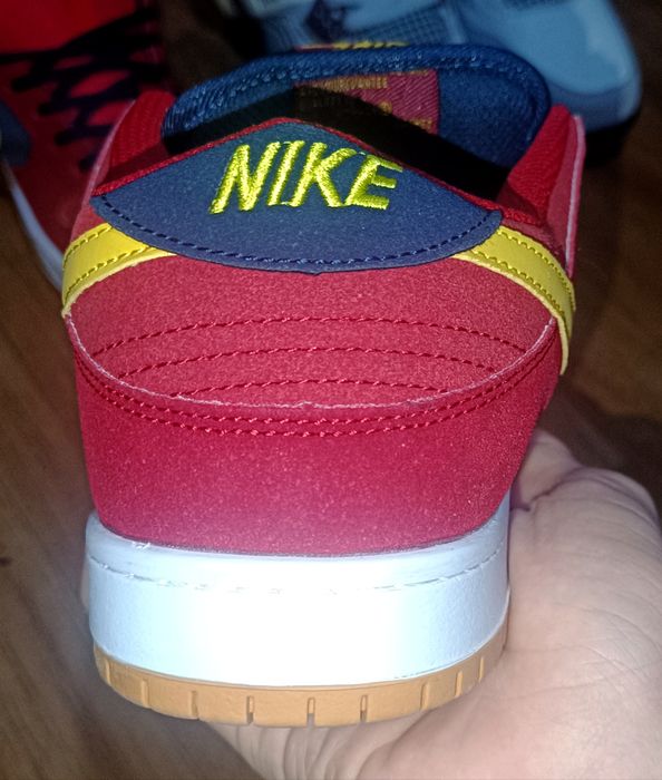 Кроссовки Nike SB Dunk Low Pro (Navy / Red / Yellow)
