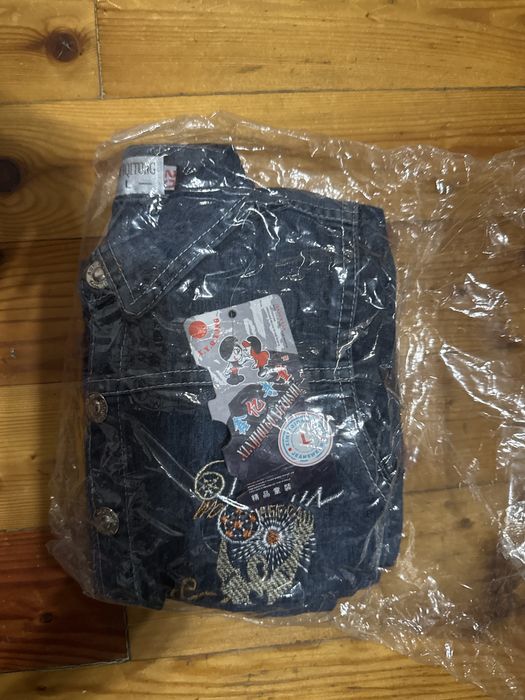 Новый детский джинсовый сет