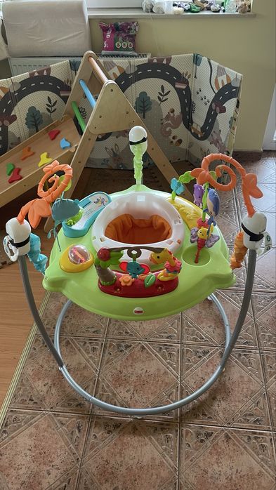 Бебешко бънджи Fisher Price тропическа джунгк