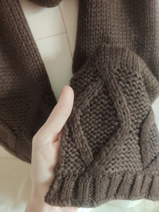 Шарф вязаный новый